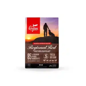 ORIJEN Regional Red Lamb, Pork & Wild-Caught Fish dog food bag