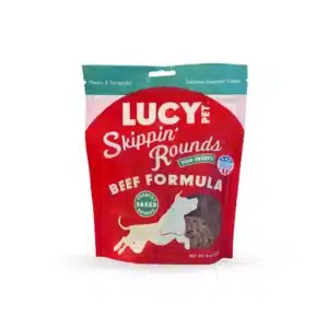 Lucy Pet Skippin' Rounds Beef - 8oz