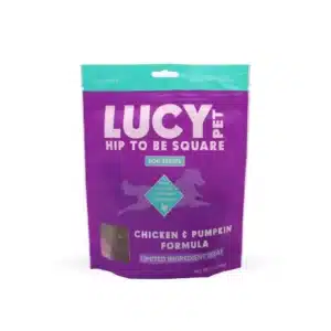 Lucy Pet Hip to Be Square Chicken & Pumpkin treats 6oz