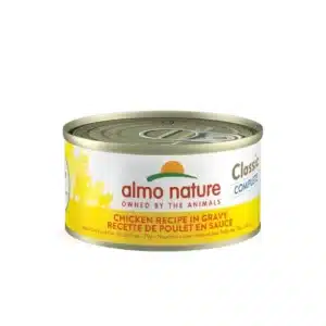 Almo Nature Chicken Recipe in Gravy wet food can