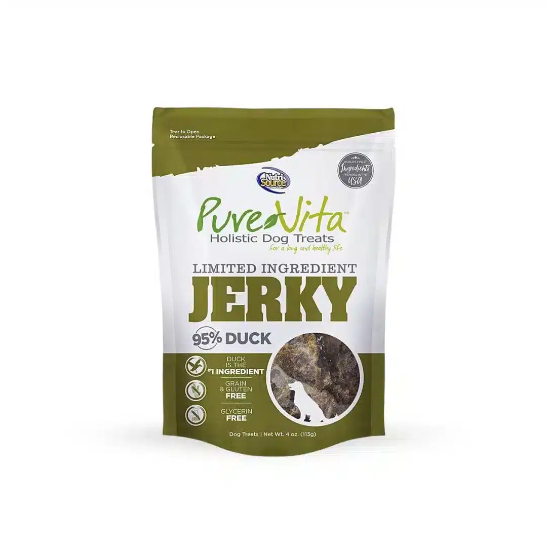 Nutrisource PureVita Jivin' Jerky Duck treats