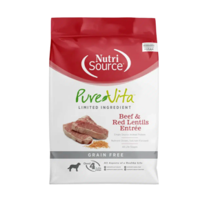 NutriSource Beef N Red Lentils Entree - 4 Lbs