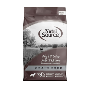 NutriSource High Plains Select Grain-Free Dry Dog Food, Beef, Trout and Turkey Meal