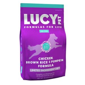 Chicken, Brown Rice & Pumpkin Limited Ingredient Diet Formula Dog Food-Exclusive Gut Health Formula